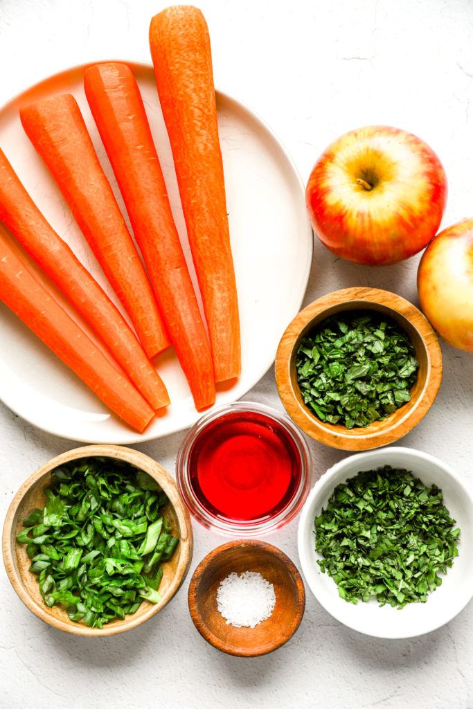 how to make carrot and apple slaw