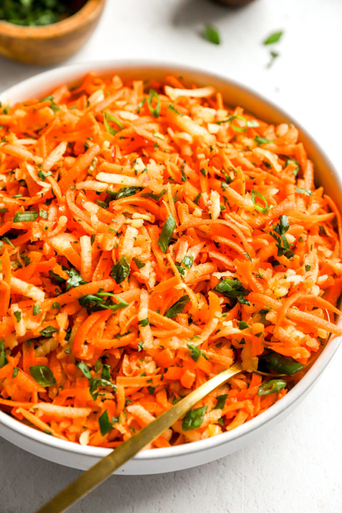carrot and apple slaw