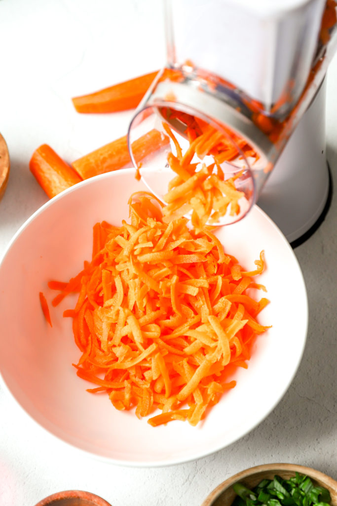 Shred carrots