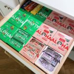 white chocolate peppermint ALOHA bars