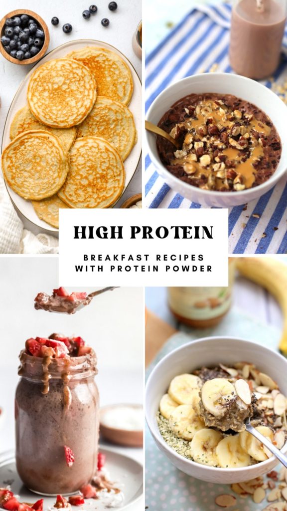 high protein breakfast recipes with protein powder