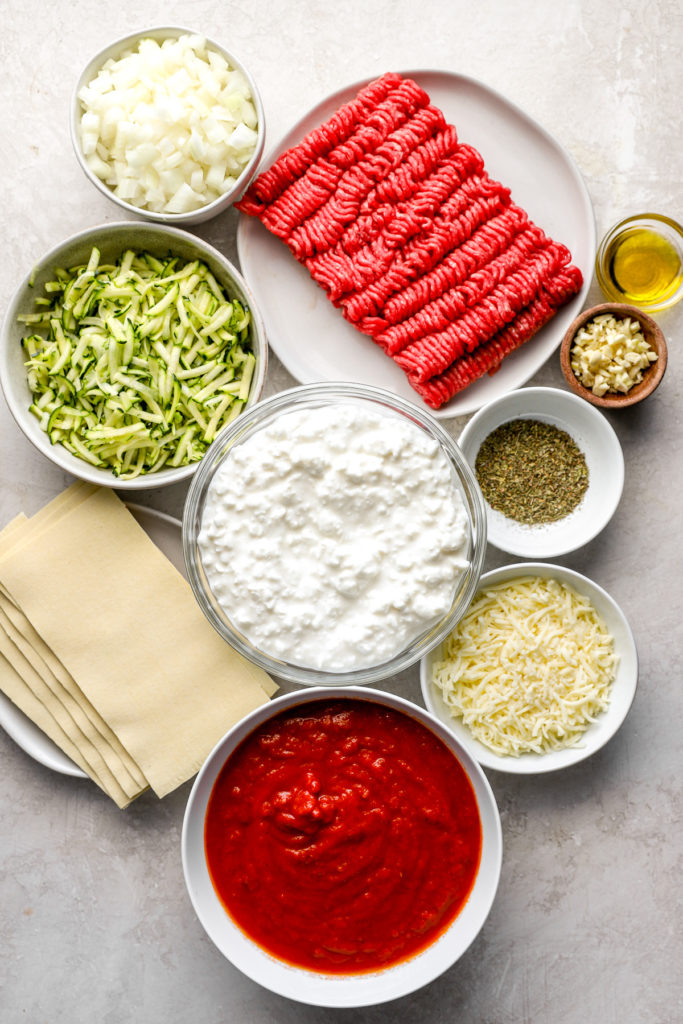 lasagna recipe using cottage cheese with protein