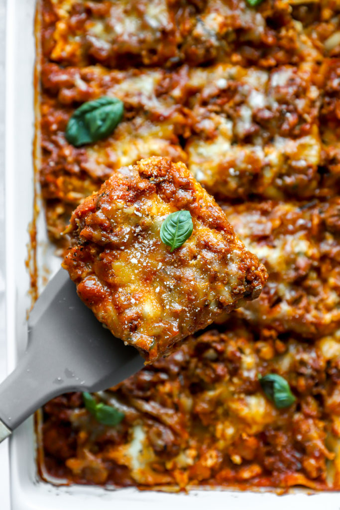 lasagna with cottage cheese