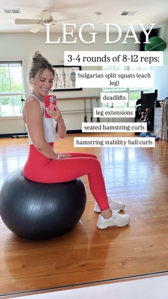 leg day workout