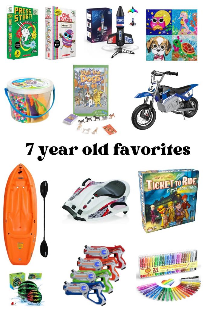 Ryder is SEVEN | seven year old gift ideas