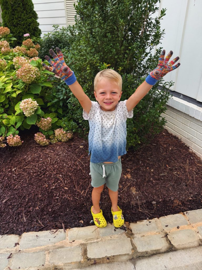 Rhett 4 years old Summer Sunday