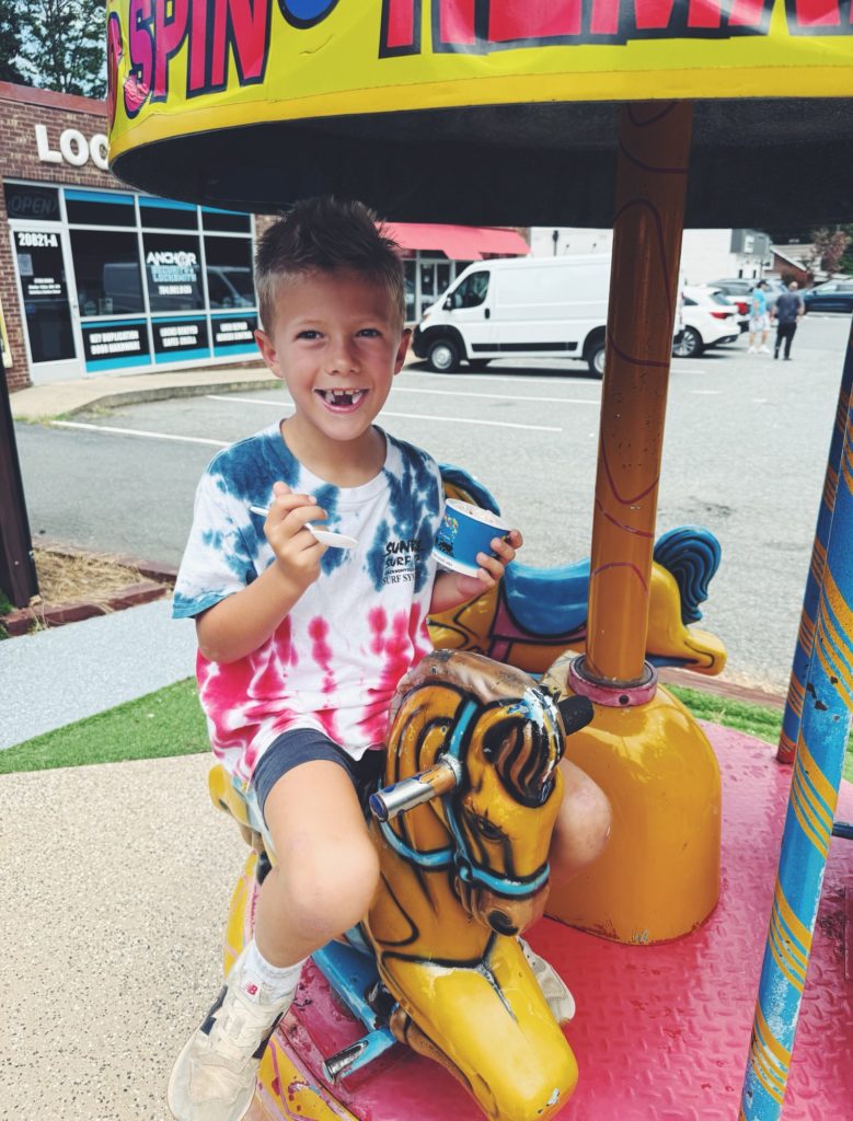 ryder 7 years old Carolina Cones
