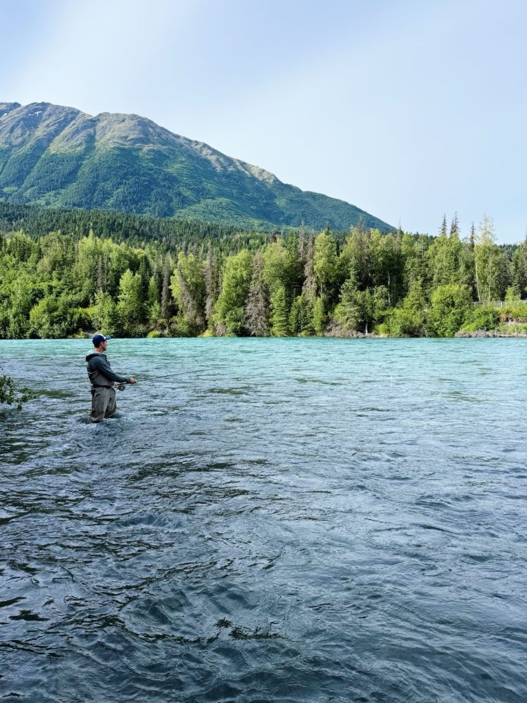 kenai river fishing cooper landing alaska