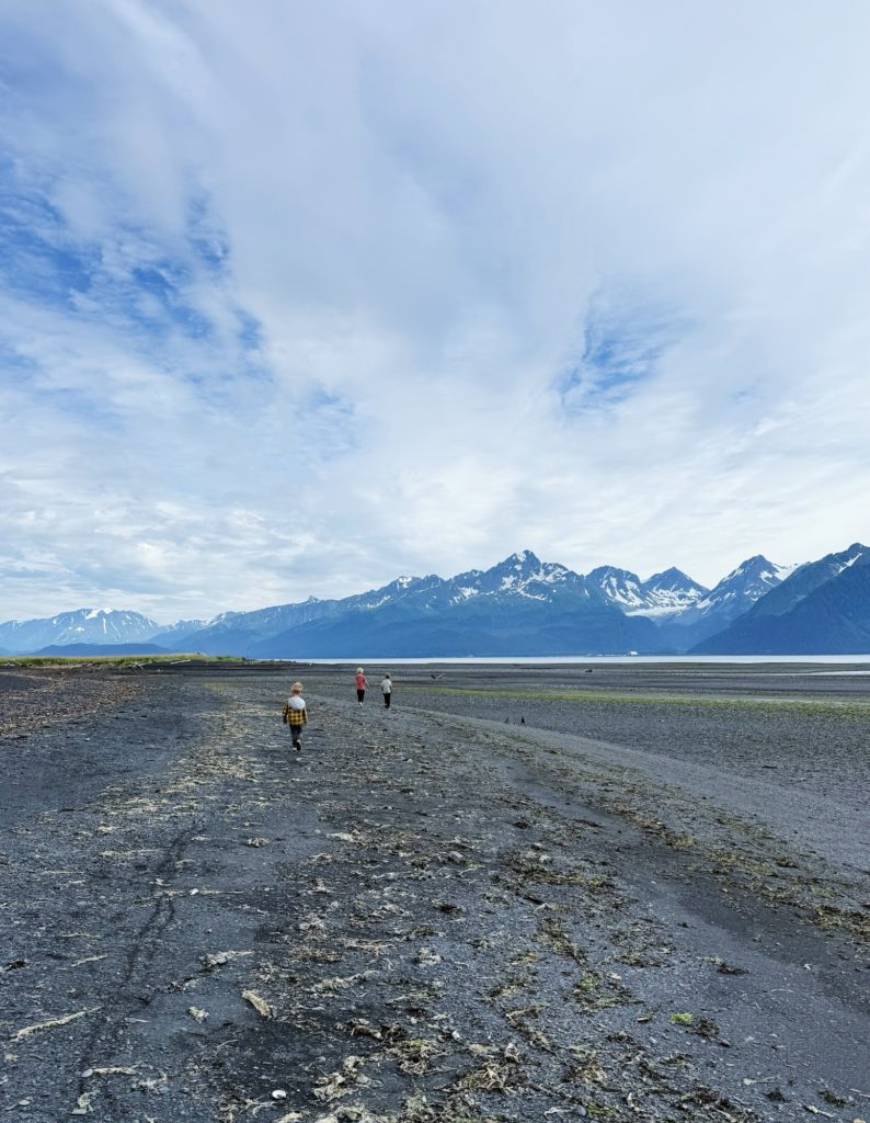 tonsina beach alaska family vacation