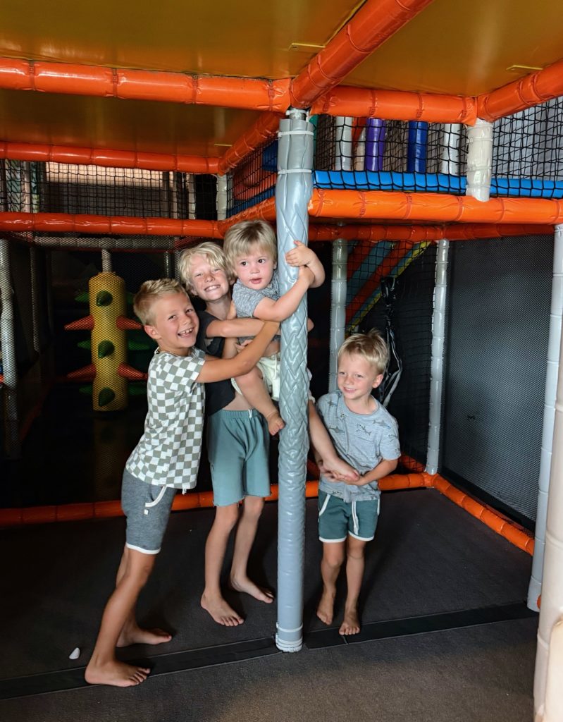 cousins playing