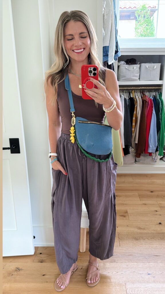 amazon drawstring barrel pants women