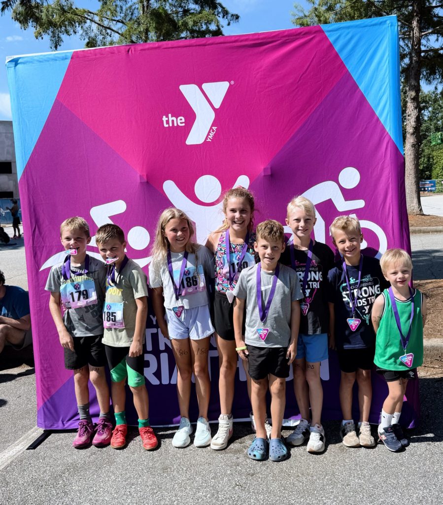 Strong Kids triathlon greenville sc