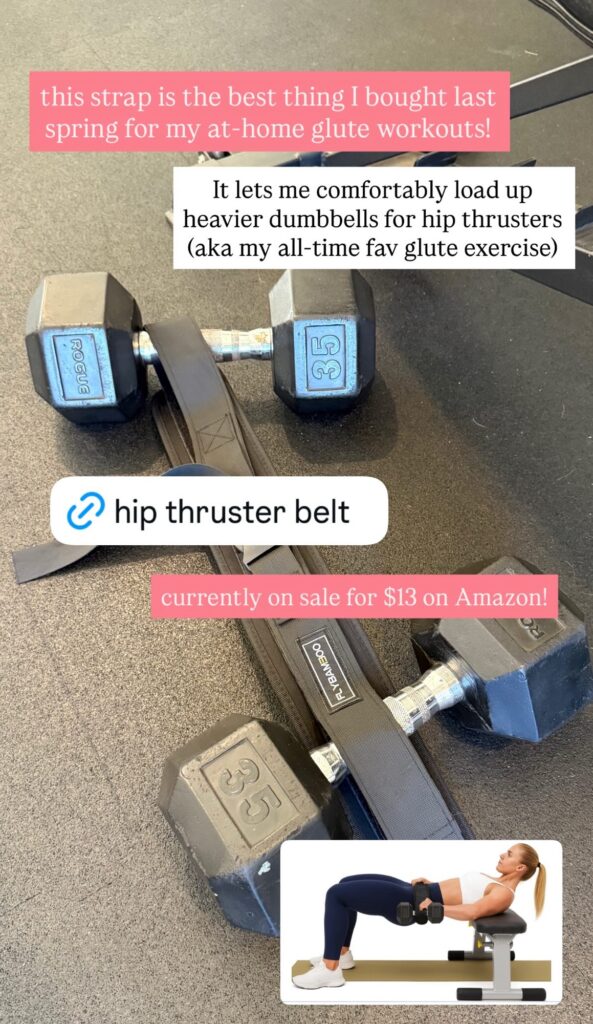 hip thruster belt