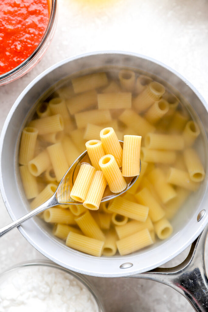 Cottage Cheese Baked Pasta