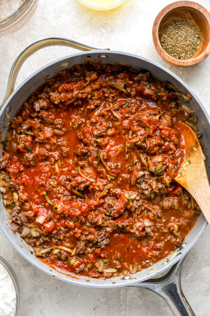 Cottage Cheese Baked Pasta