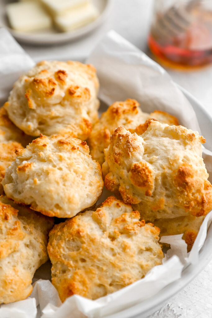 fresh Greek Yogurt Biscuits