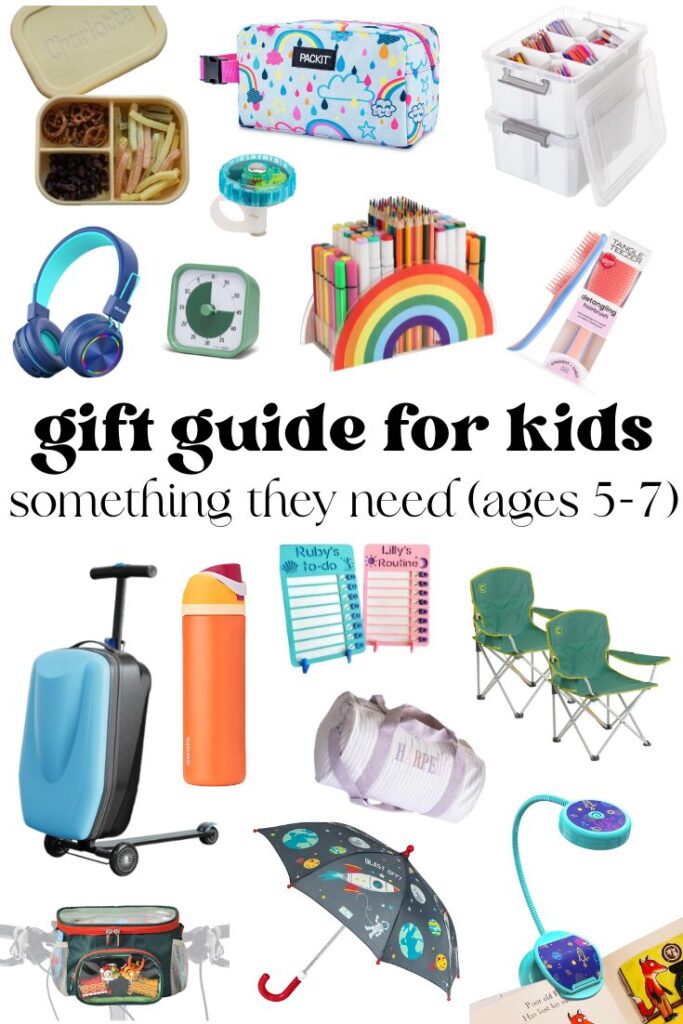 Gift Guide for Kids 5-7 something they need