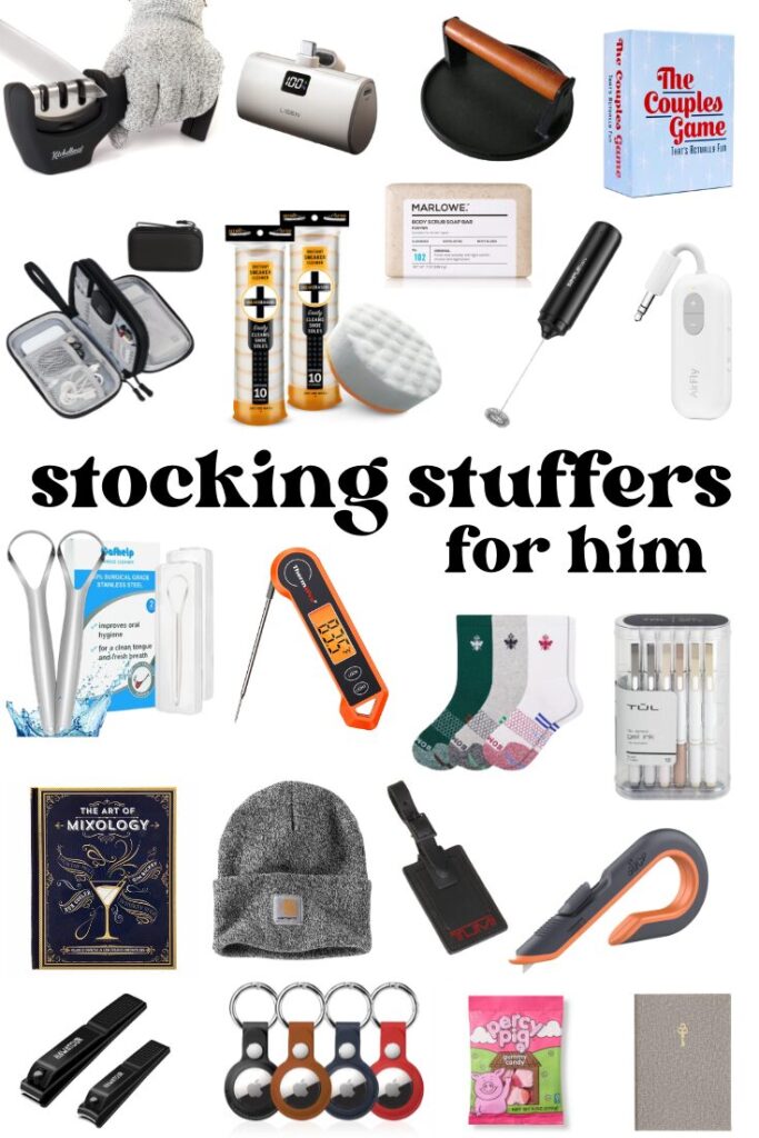 stocking stuffers for him