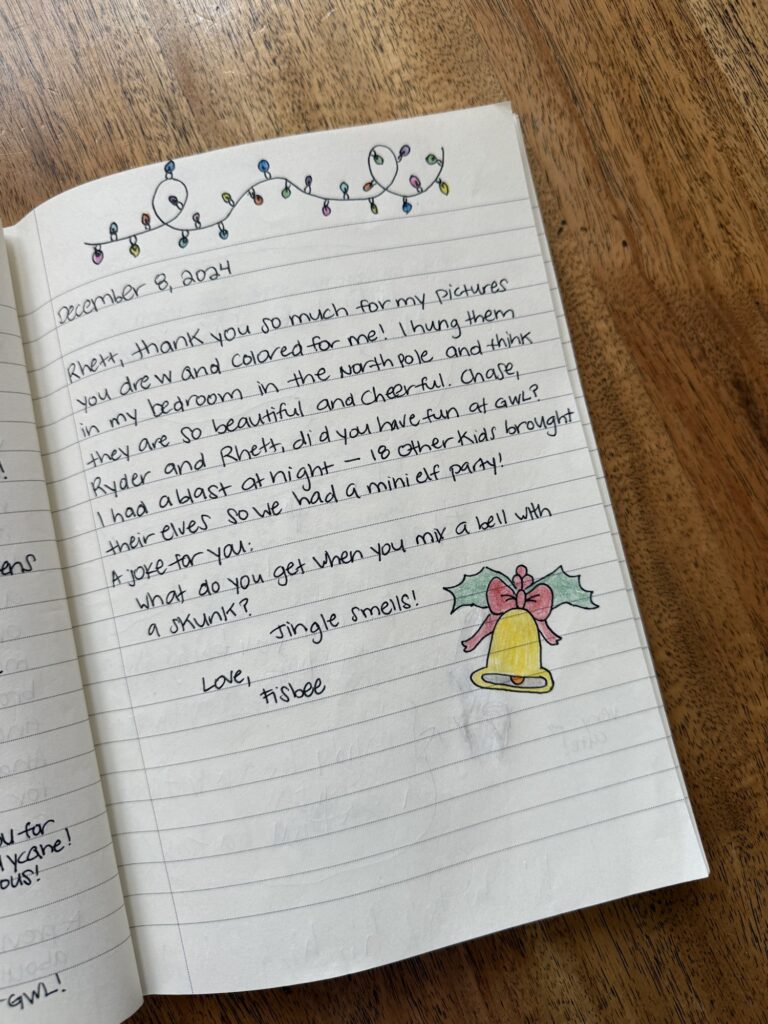elf on the shelf journal