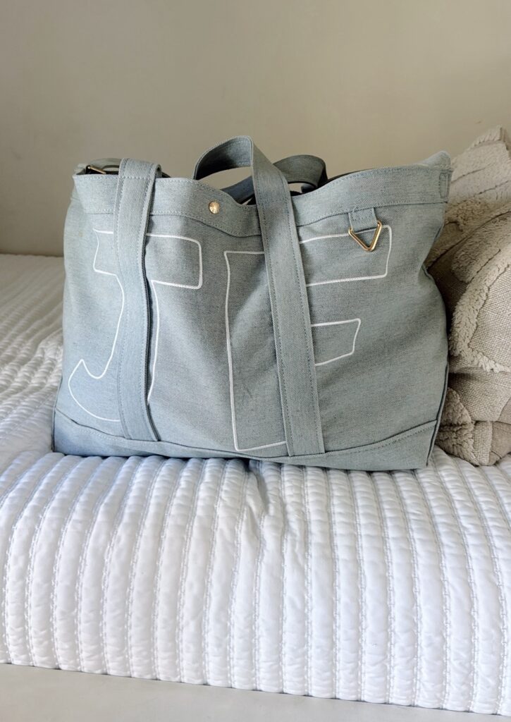 baublebar custom initial tote