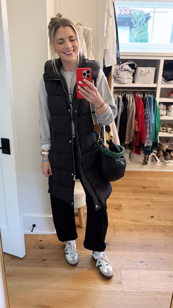 amazon long puffer vest