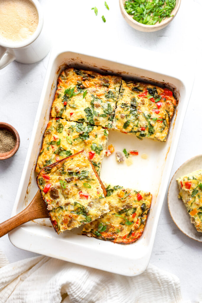 high protein breakfast casserole