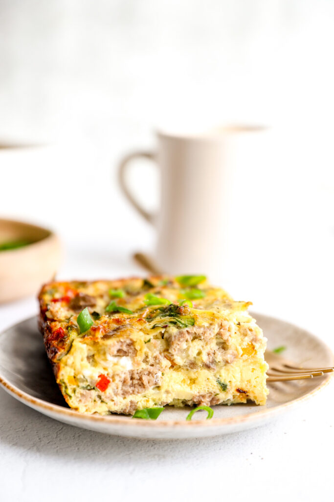 high protein breakfast casserole
