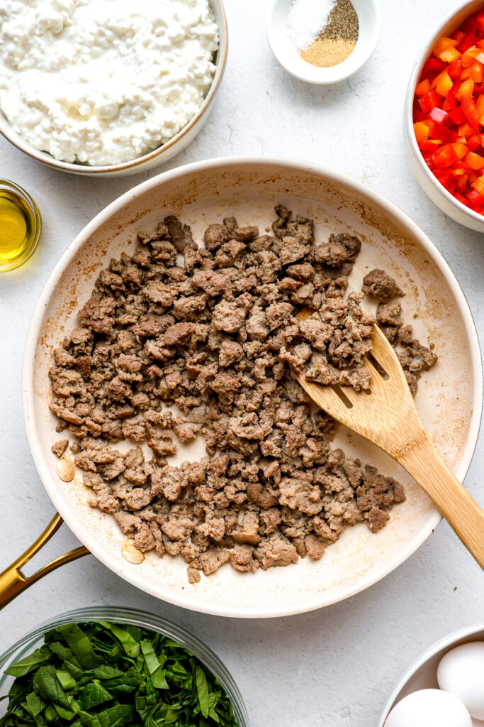 high protein breakfast casserole