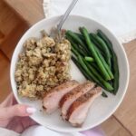 pork tenderloin and stuffing