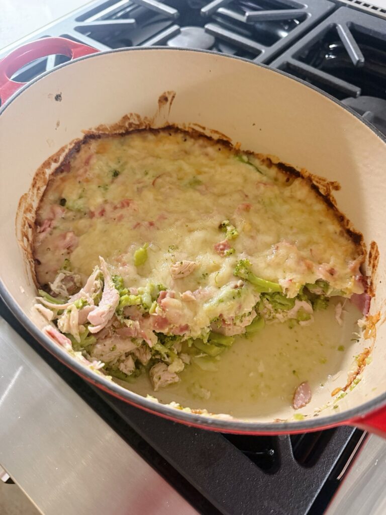 chicken cordon bleu casserole