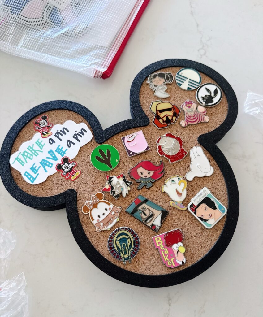 disney cruise pin board