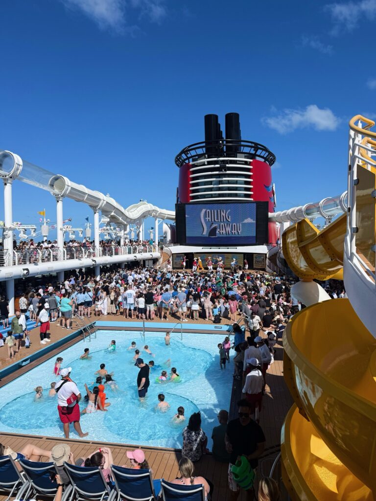 disney cruise sailing away party