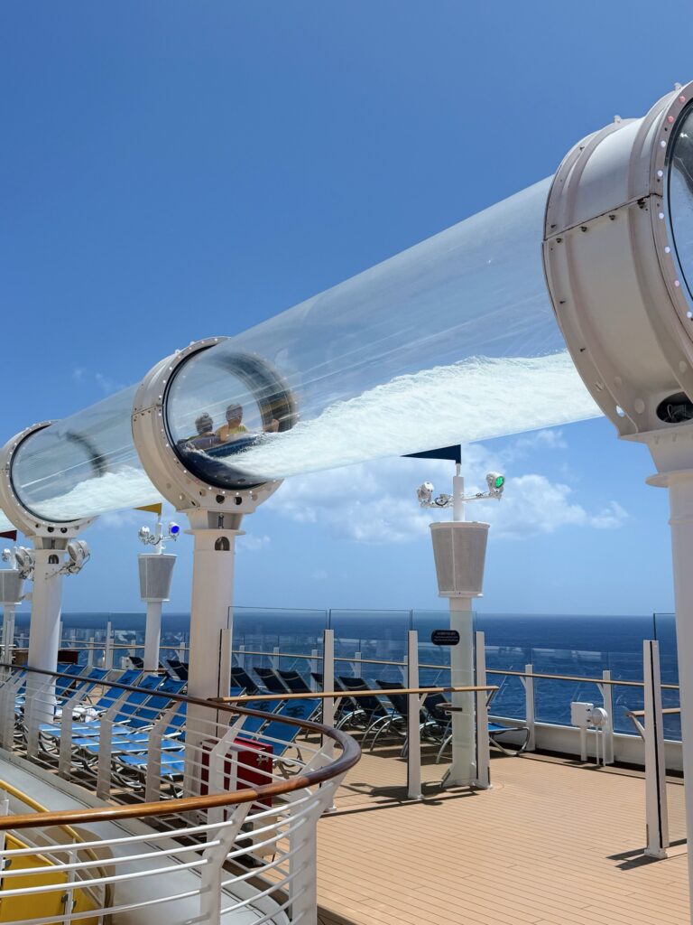 Aqua Duck waterslide disney fantasy