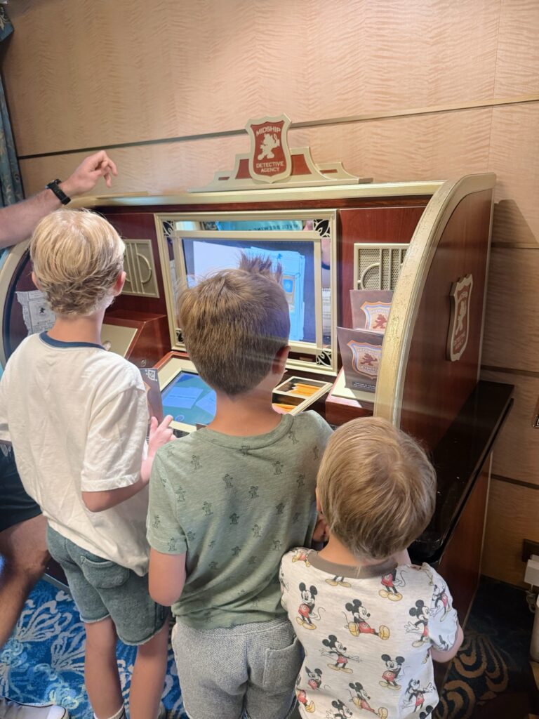 disney cruise midship detective agency
