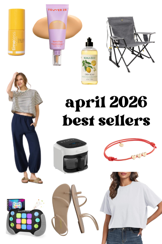 april 2026 best sellers
