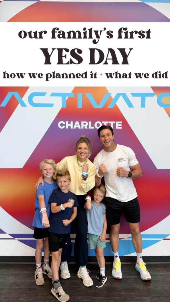 Yes Day: What is is, how we planned it and what we did