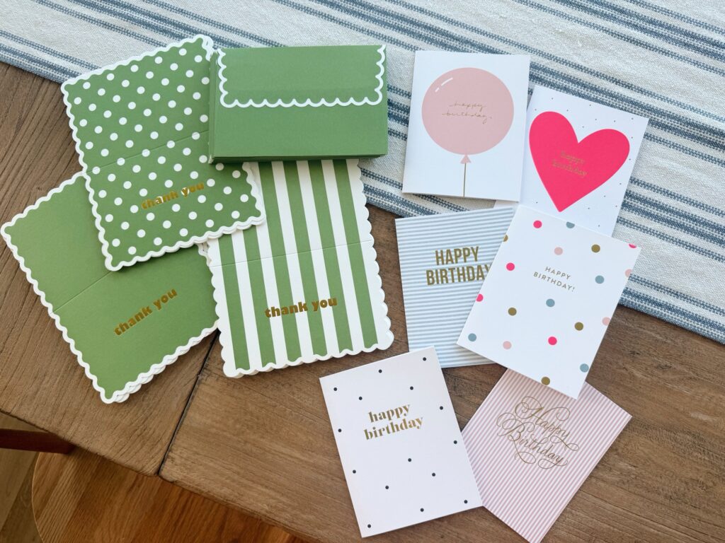 thank you birthday cards