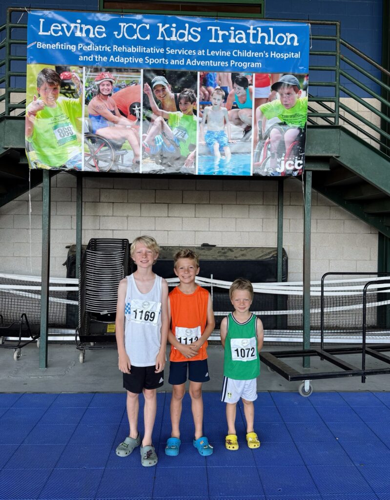 jcc triathlon charlotte chase ryder rhett