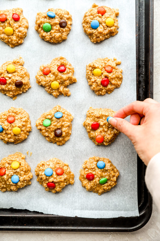 no bake monster cookies 