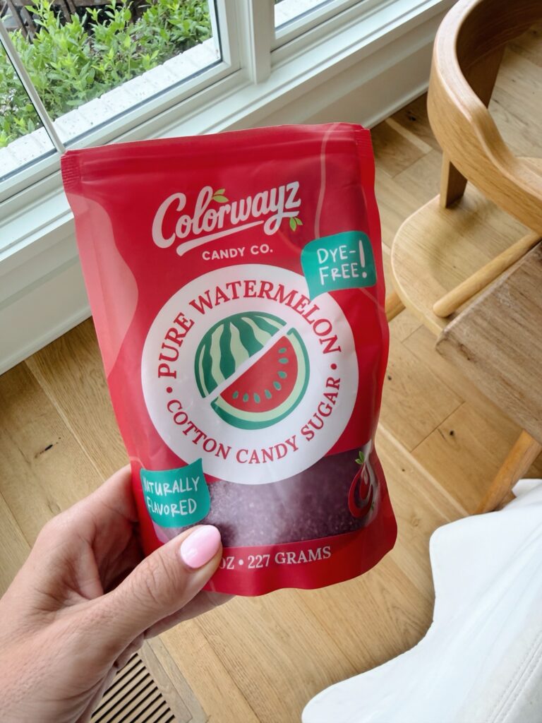 dye free cotton candy sugar