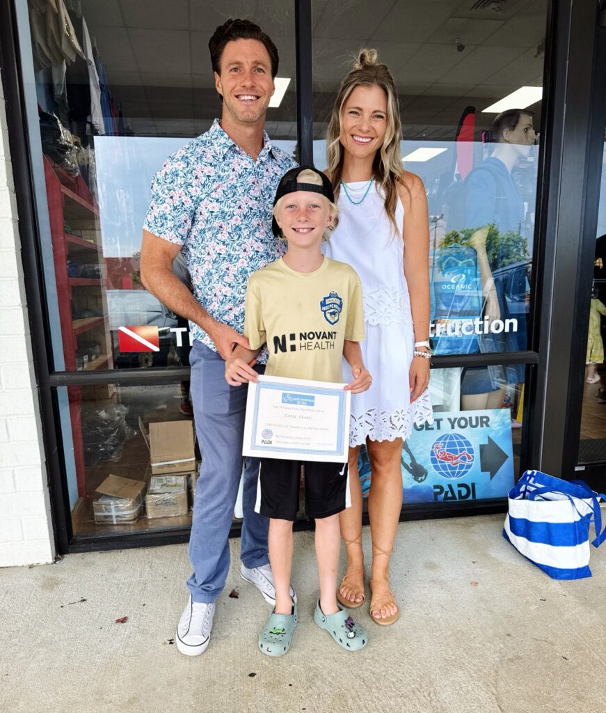 Chase scuba diving certification