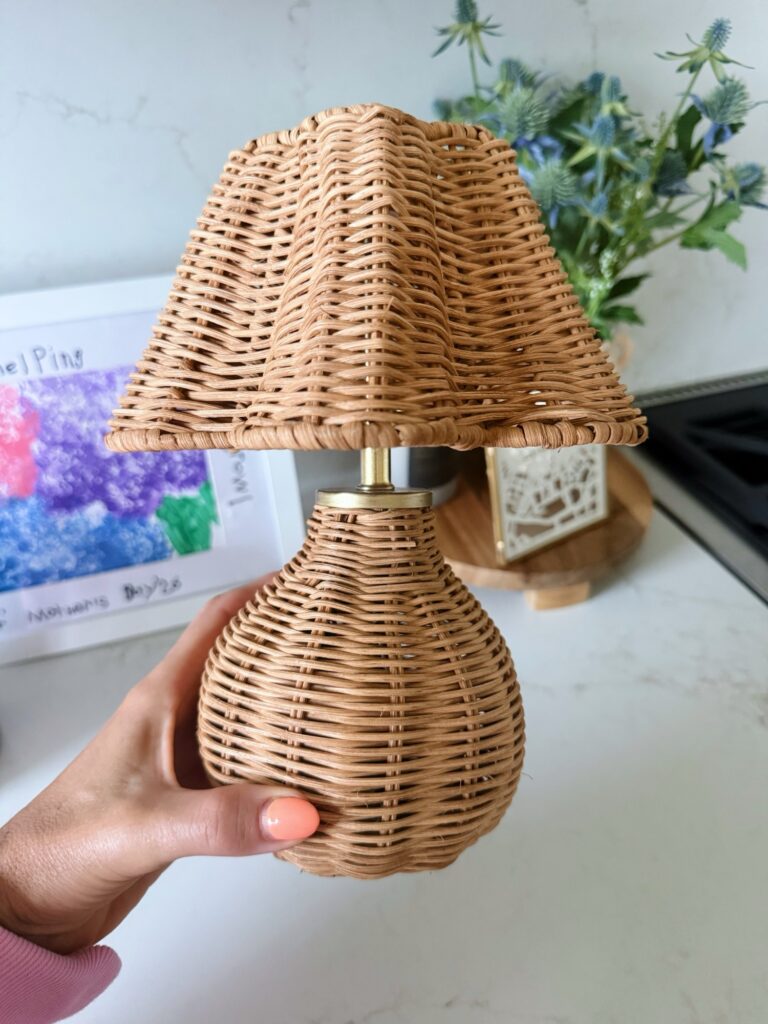 cordless rattan light walmart