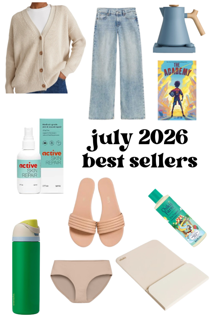 july 2026 best sellers