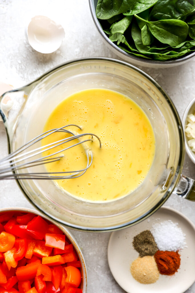 scrambled eggs