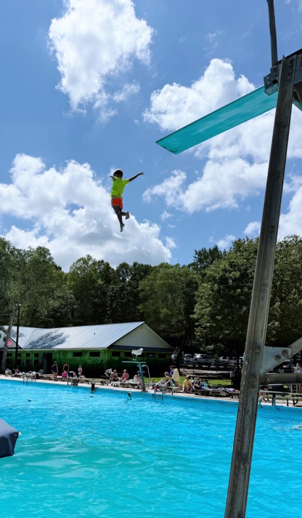 kool park pool high dive rhett