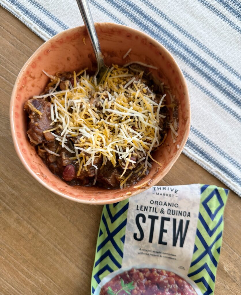 quinoa lentil stew