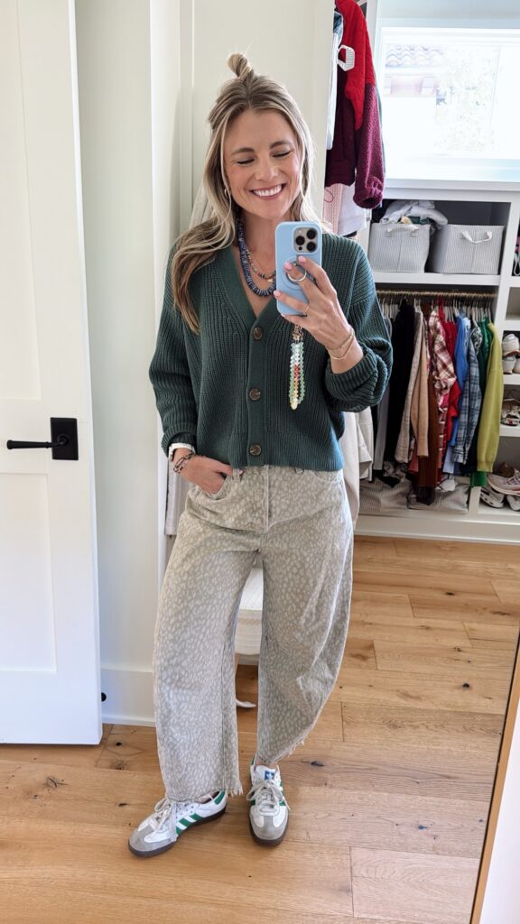 quince cotton cardigan sweater