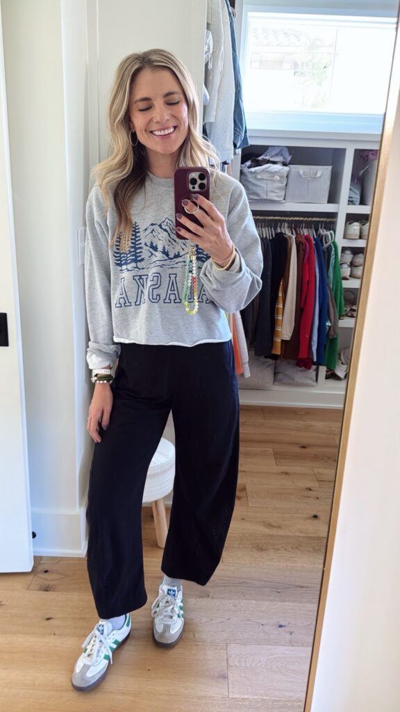 comfortable black pants fall winter