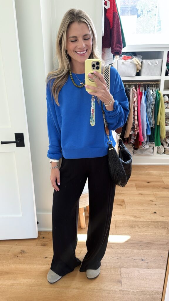 spanx crew neck