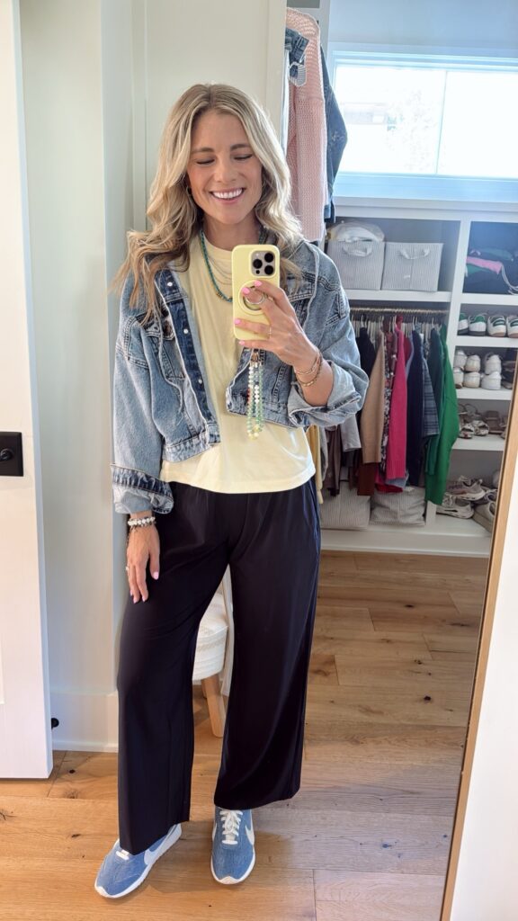 beyond yoga black pants